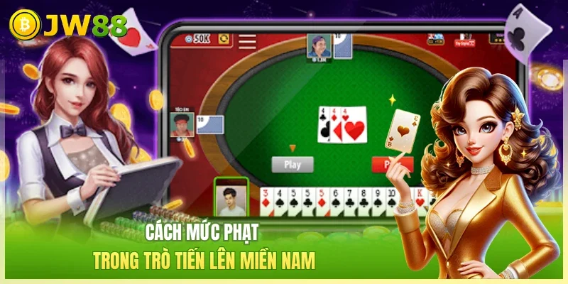 Cách mức phạt trong trò tiến lên miền nam
